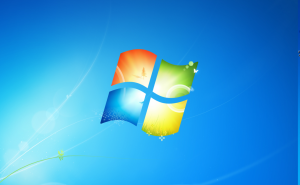 The new Windows 7 Background